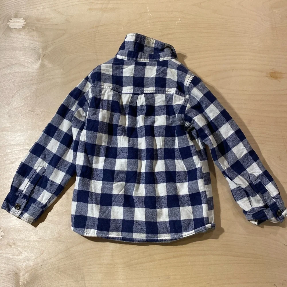 Carter’s Fleeced Lined Shirt Jacket Size 7 (FC)